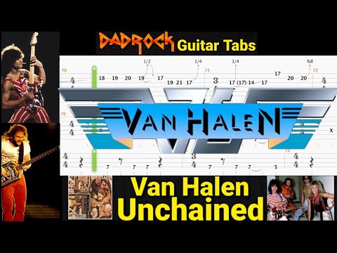 Unchained by Van Halen - Guitar Tab Lesson