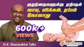 குழந்தைகளுக்கு ஏற்படும் வாயு ,விக்கல்,ஏப்பம்    கோளாறு | Baby gas , Baby vikkal , Digestion problem