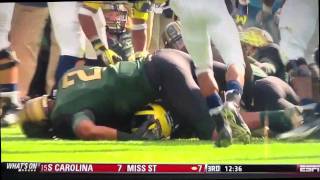 Mark Dantonio's "Clean Game"... starring William Gholston