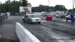 03 Infiniti I35 at the dragstrip