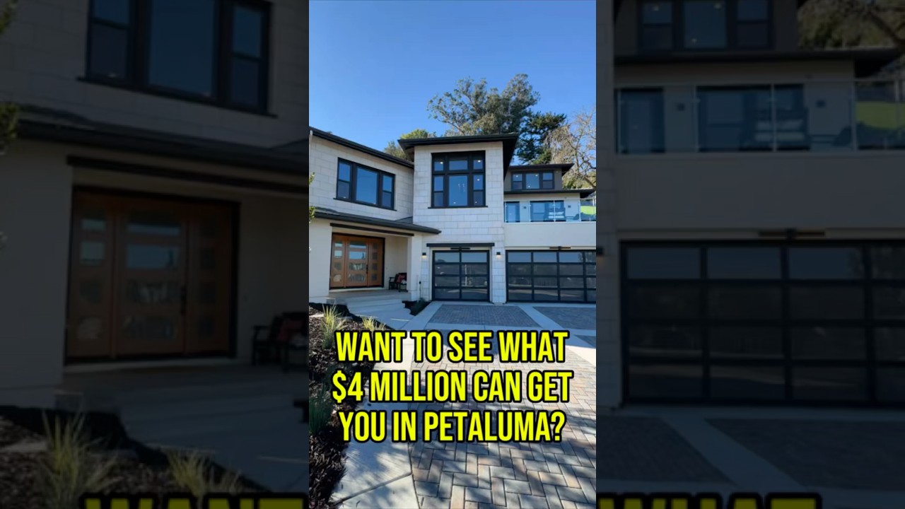 Want to see what $4 million can get you in Petaluma, CA?