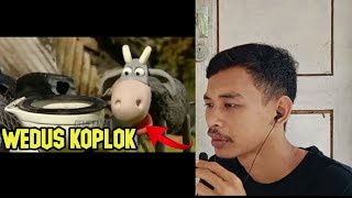 DUBBING JAWA SHAUN THE SHEEP (Wedus Koplo) - Reaction cemet mp4