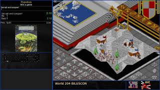 Populous speedrun (DOS) - Win a game - 6.333