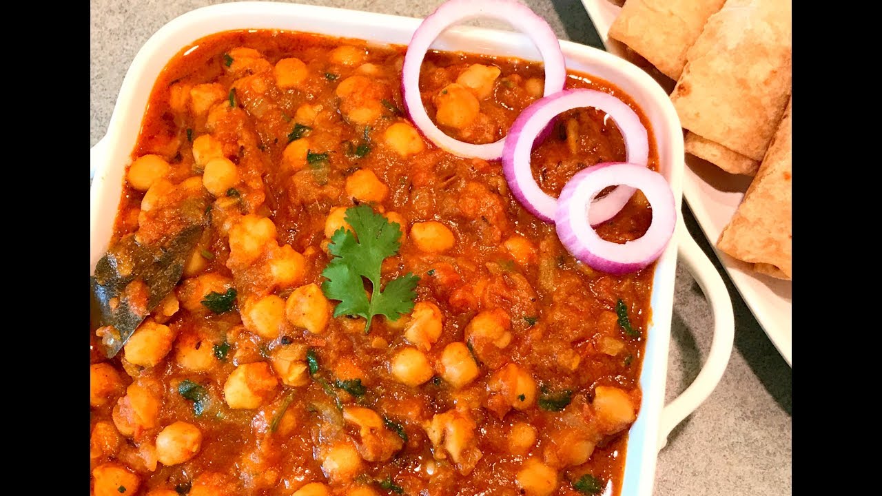 Chana Masala in Pressure Cooker Restaurant Style Chana Masala Easy