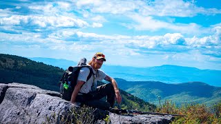 Virginia Backpacking 5 peaks above 5K challenge - Pine Mountain