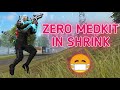 SOLO VS SQUAD || BARELY SURVIVED IN 9 HP AFTER CROSSING A DANGEROUS SHRINK WITH ZERO MEDKITS 🔥 !!!!