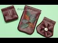 #63 - DIY – Schnappverschlusstasche aus Kunstleder + Schnitt erstellen - snap bag