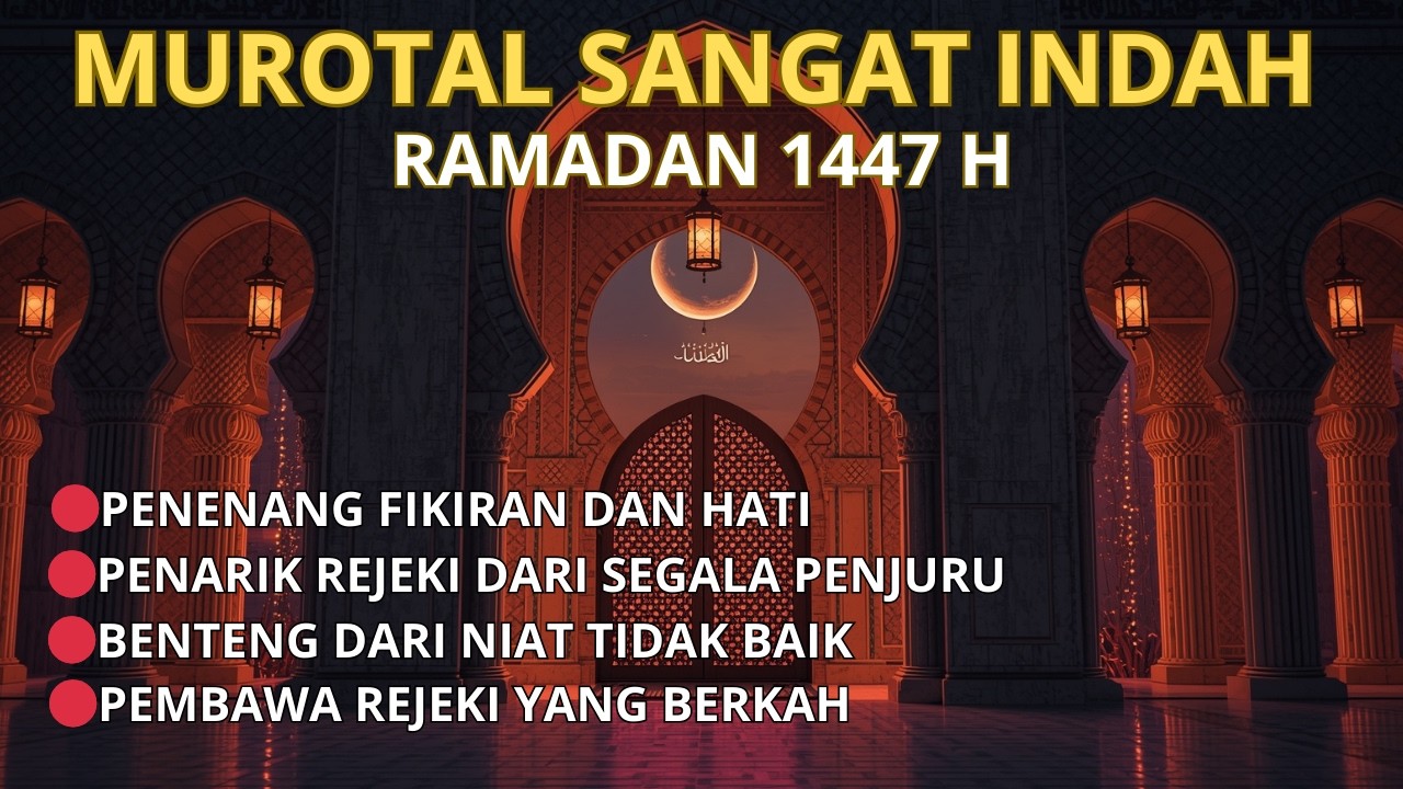 TENANGKAN PIKIRAN DENGAN MUROTTAL MERDU PENGANTAR TIDUR, AR RAHMAN, AL KAHFI, AL WAQIAH,JUZ 30