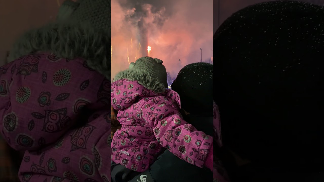 Fireworks Edmonton New year 2025