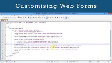 Customising Simplelists Subscribe Forms