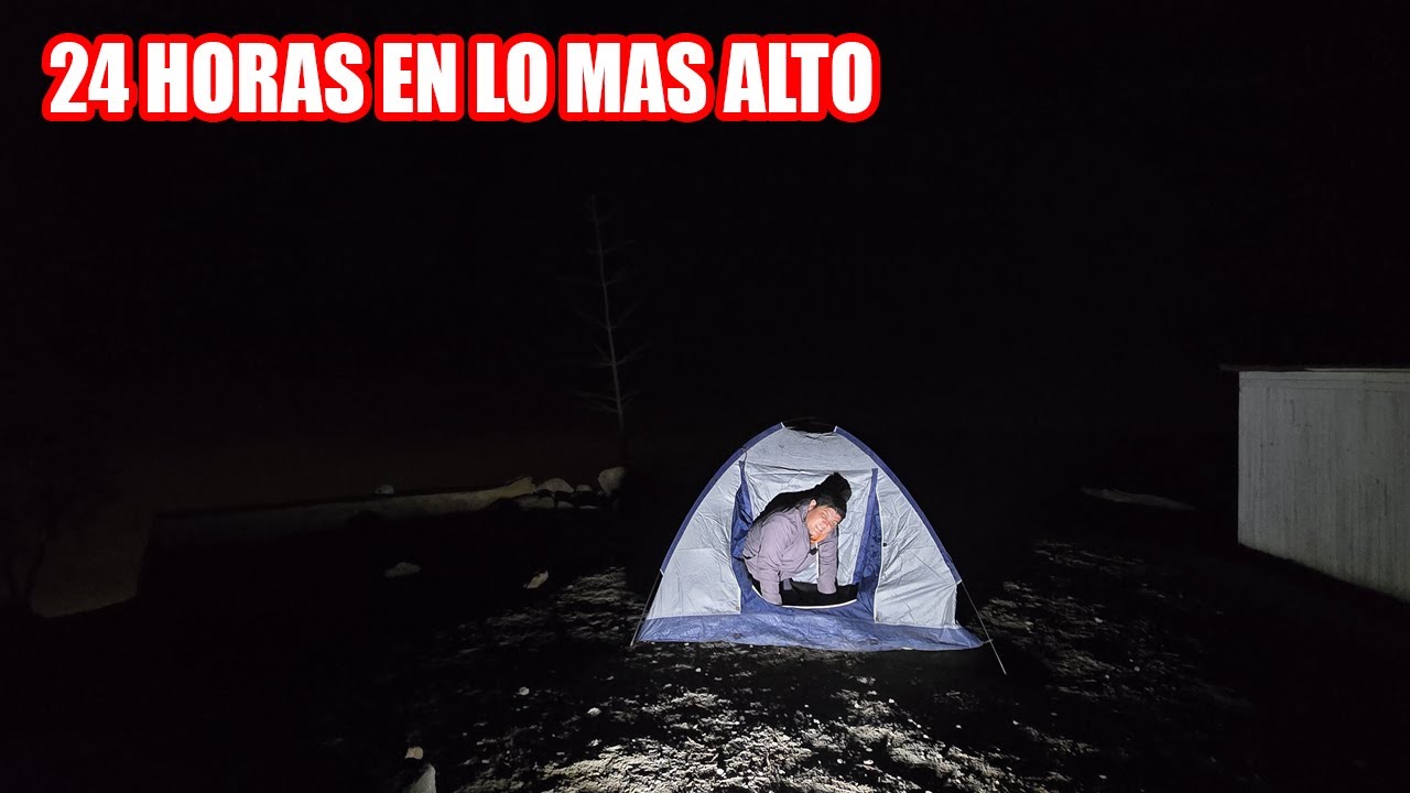 Pasamos 24 HORAS en el Cerro mas ALTO DE LIMA | ft 