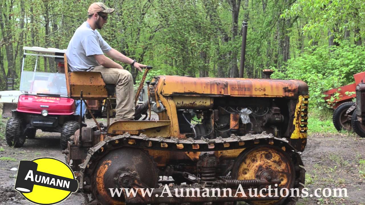 Cletrac Model OC-6 Crawler Tractor - Ken Avery Antique Tractor Collection Auction