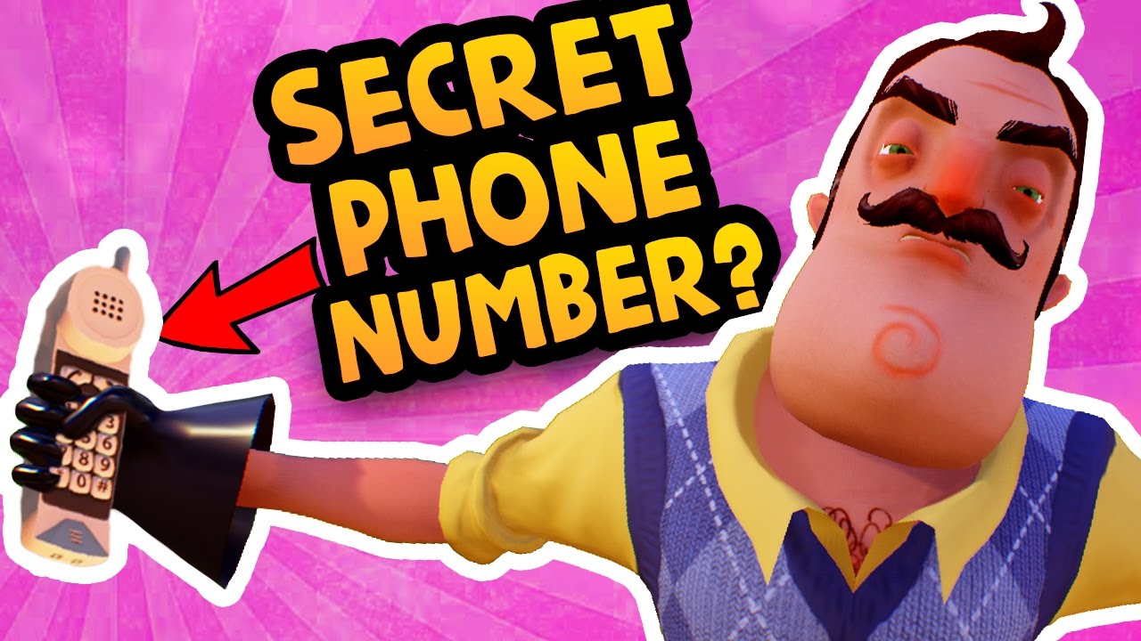 IS THE CODE A SECRET PHONE NUMBER Hello Neighbor Gameplay YouTube is-the-code-a-secret-phone-number-hello-neighbor-gameplay-youtube