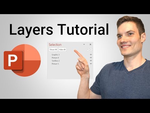 How to use Layers in PowerPoint