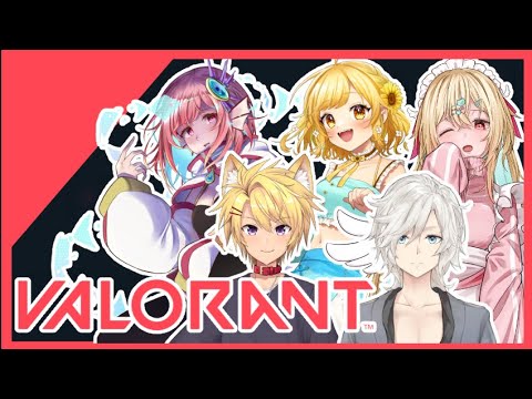 【Valorant】ほぼ初めましてメンツでフルパコンペ【創花テチ/小鳥遊りりあ/ぽよ/奏瀬ソラ/HAKU紙ヒョウ】