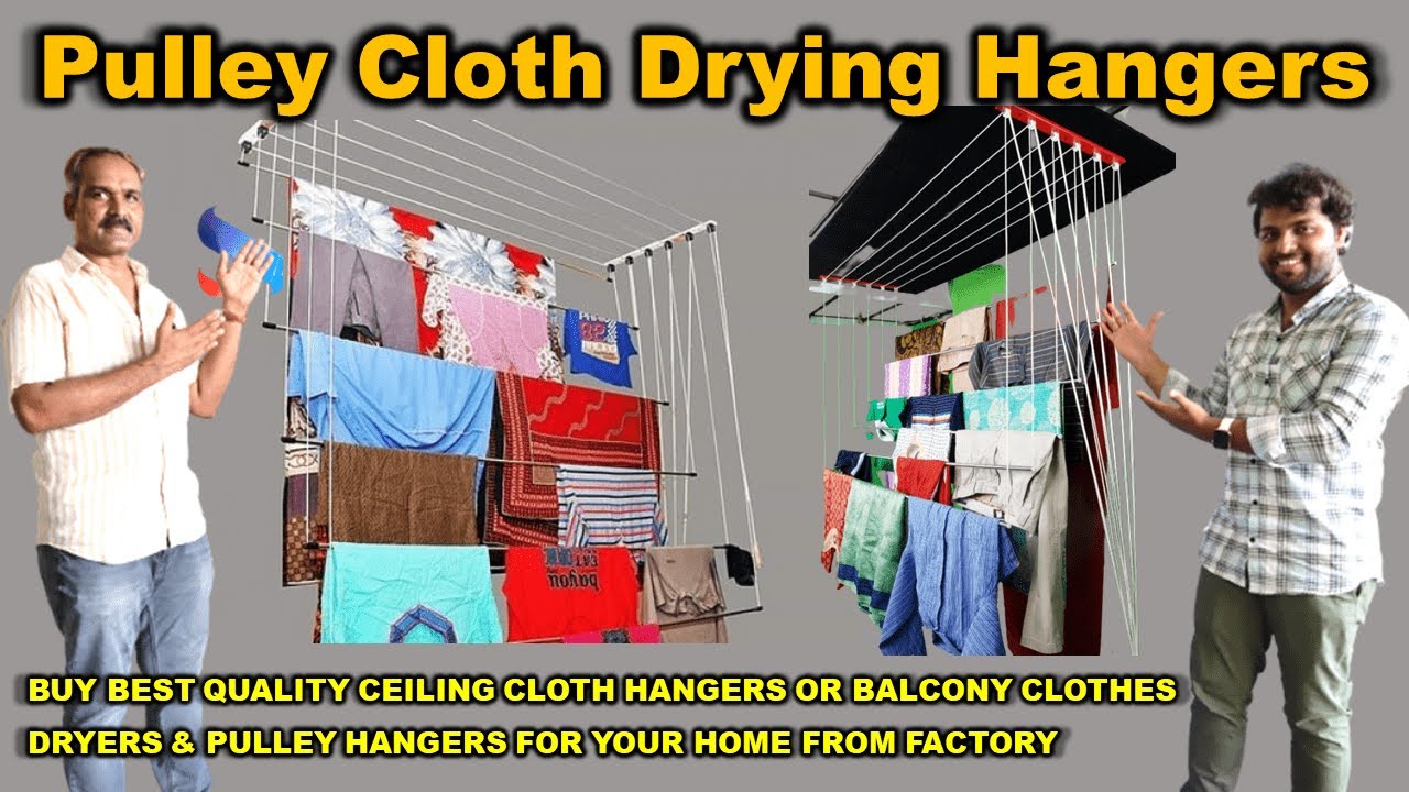 Clothes Drying Hanger, Cloth Drying Roof Hanger