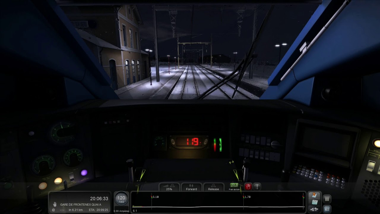 [TS2016]En cabine d'un TGV Duplex sur la Tarentaise vers Bourg-Saint Maurice