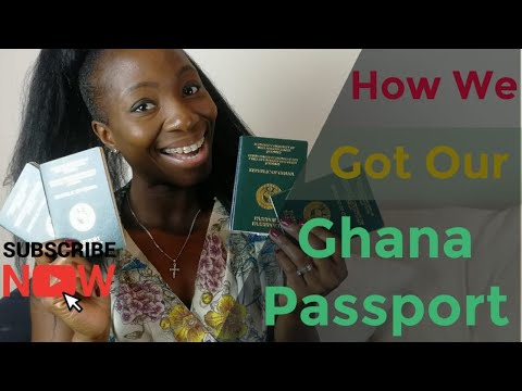 Como obter os seus passaportes Gana