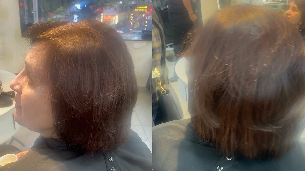 Best ever Blunt Haircut 💇 tutorial / Blunt Haircut Tutorial 