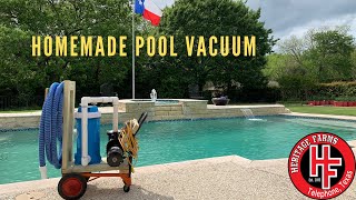 Homemade Swimming Pool Vacuum.