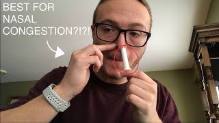 Why This Product Is Best For Nasal Congestion-Runny Nose. Not What You Think!! (Vicks Inhaler)