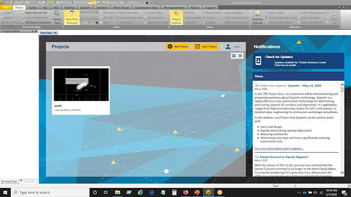 Editing Field Data in Trimble Business Center