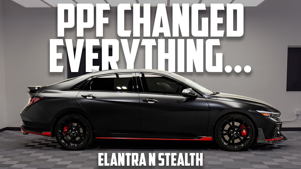HYUNDAI ELANTRA N - STEALTH PPF TRANSFORMATION