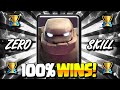The New EASIEST Golem Deck in Clash Royale RIGHT NOW!! ZERO LOSSES!!