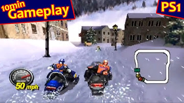 Polaris SnoCross ... (PS1) Gameplay