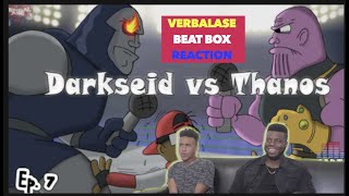 Darkseid Vs Thanos - Cartoon Beatbox Battles | verbalase Reaction video