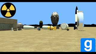 Garry's mod NUCLEAR Bomb test (Hbomb)!!!!!!!!!!!!!!!!!!!!!!!!!