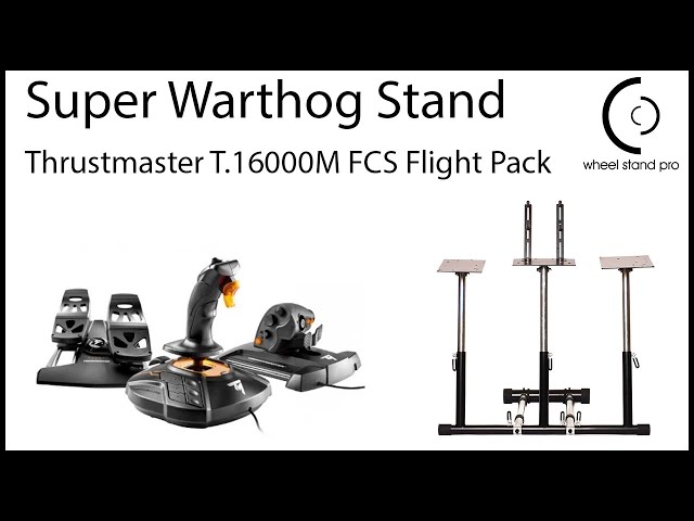 WSP - Thrustmaster T.16000M FCS Flight Pack - YouTube