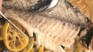 How to Fillet Cooked Fish