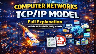 Tcpip Model Explained Computer Networks Free Study Material Learning Simplified