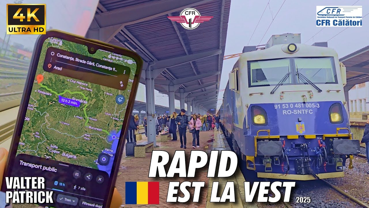 Cel mai rapid Constanta Arad cu trenul