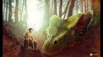 Photoshop Manipulation Tutorial : The dragon