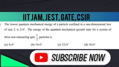 JEST 2014 quantum mechanics question solution। jest। quantum mechanics question। gate। IIT JAM।gate।