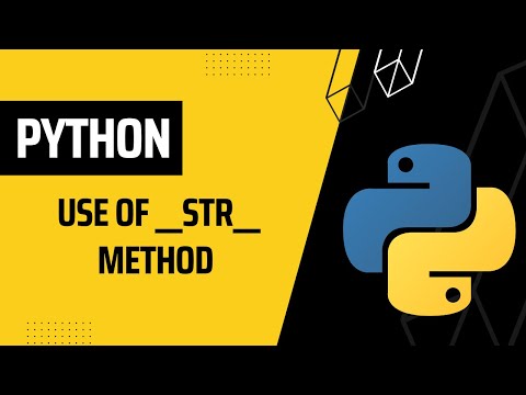 #4 Python Classes: How to define Python __str__ Method | Python Tutorial for Beginners