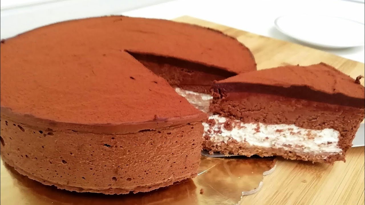 TORTA FREDDA AL CIOCCOLATO - Torta Magica con Ricotta