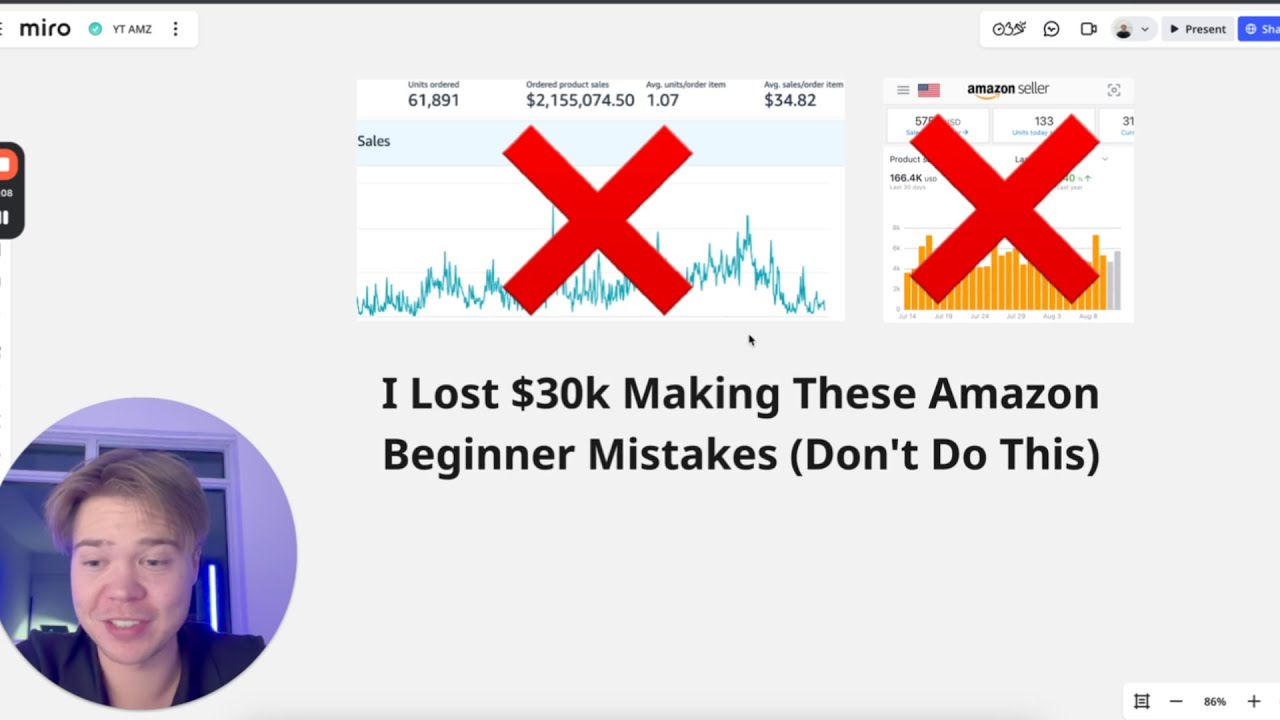 i lost 30k making these beginner Amazon mistakes... don't do this (7 of ...