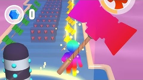 Giant Hammer! Mobile game/for Android/iOS phones/Gameplay/Walkthrough/level 4-5