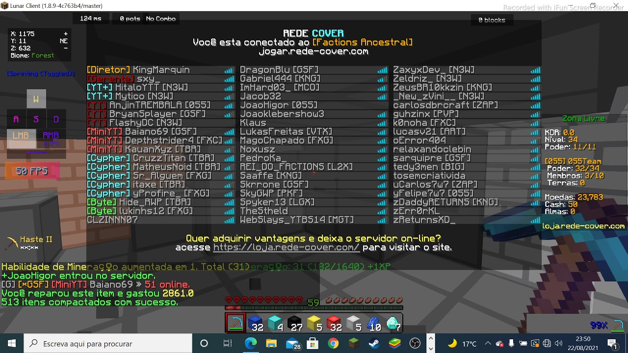 Rede cover! Factions ancestral #1