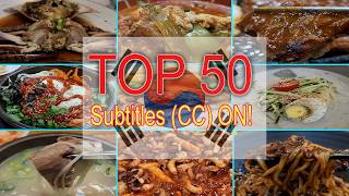 Top 50 Best Korean Dishes \u0026 Street Food You Must Try (Things to Eat in South Korea)