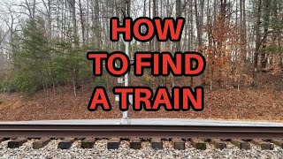 A beginners guide to watching trains. How to find a train! Signals, scanners and more!