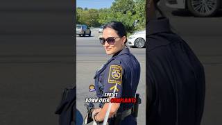 Cop Tries To Stop Protest Sign Instantly Shuts Down