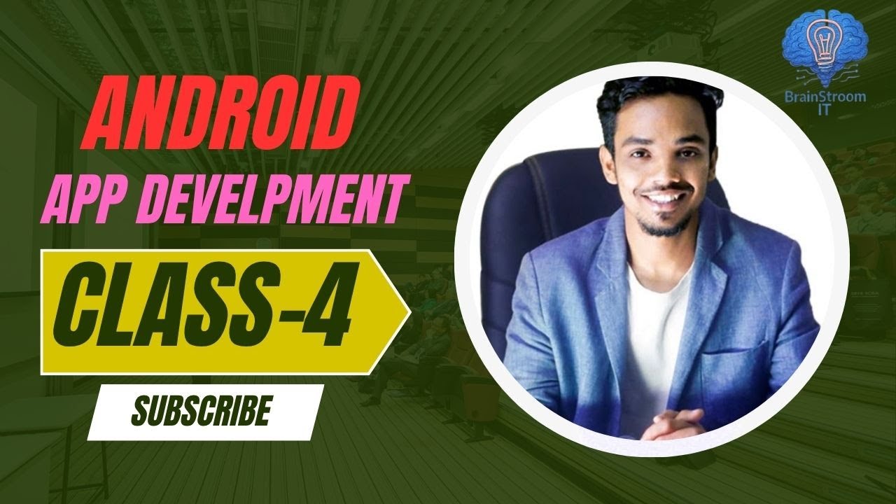 🔴 Android App Development Class-04 | By Jubayer Ahmed | Bangla Tutorial ...