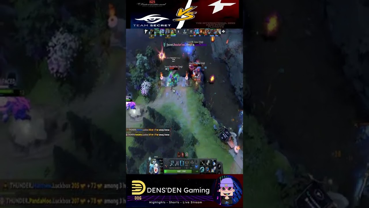 Team Secret vs Thunder Awaken Playoffs Highlight 16