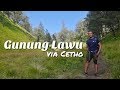GUNUNG LAWU VIA CETHO (SOLO HIKING) - Subtitle available | VLOG #7