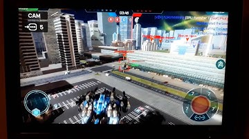 War Robots - Gaming on 50inch HD TV with a Google Chromecast
