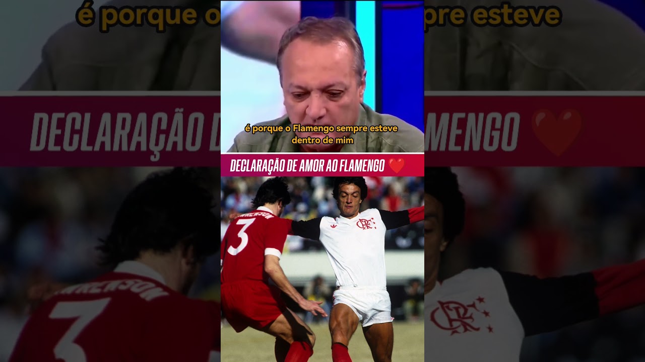 Impossível não se emocionar com o Leandro, ídolo do Flamengo #shorts